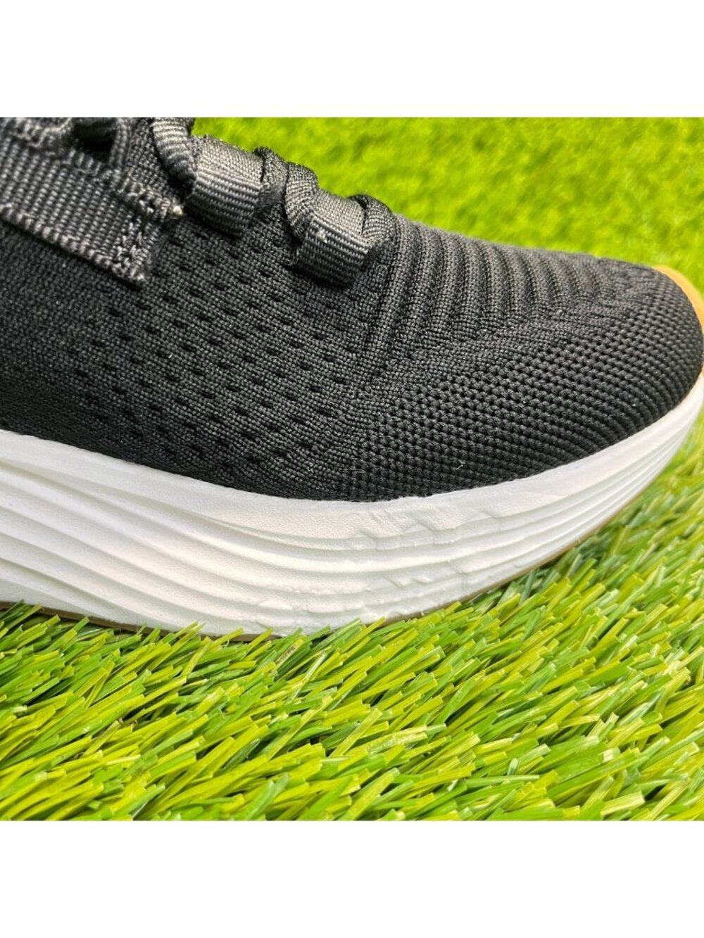 Kuru Atom 2 Womens Size 8.5 Black White Athletic Running Walking Shoes Sneakers - Picture 2 of 11